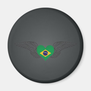Imán Amo el Brasil - alas