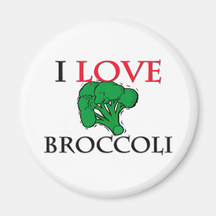 Imán Amo el bróculi
