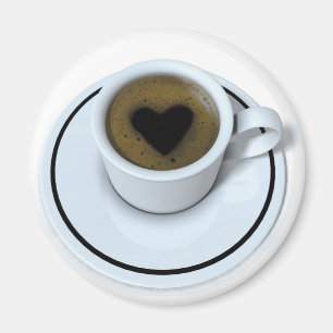 Imán AMO el café