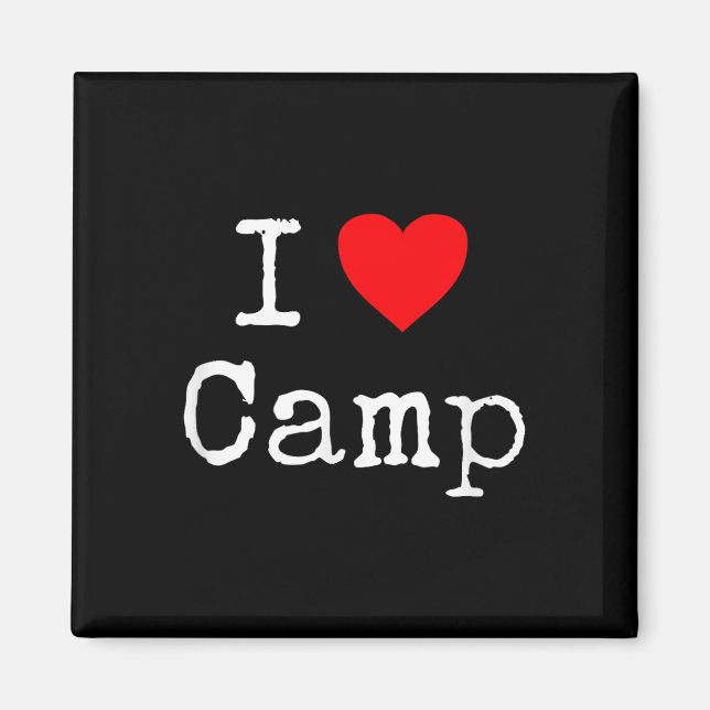 Imán Amo el campamento  (Frente)