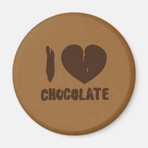Imán Amo el chocolate