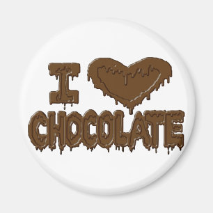 Imán Amo el chocolate