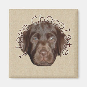 Imán Amo el chocolate