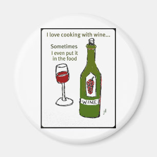 IMÁN AMO EL COCINAR CON EL VINO QUE INCLUSO LO PONGO A