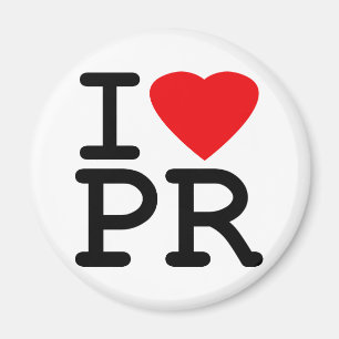 Imán Amo el corazón de Puerto Rico