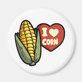 Imán Amo El Corn