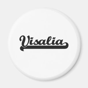 Imán Amo el diseño clásico de Visalia California
