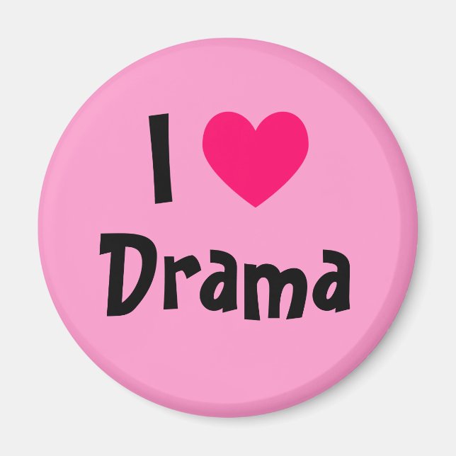 Imán Amo el drama (Frente)