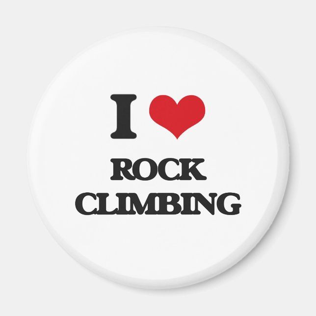 Imán Amo el escalado rock (Frente)