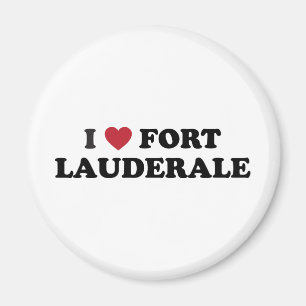 Imán Amo el Fort Lauderdale la Florida