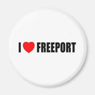 Imán Amo el Freeport
