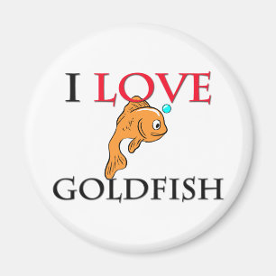 Imán Amo el Goldfish