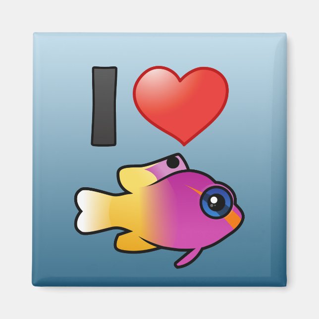 Imán Amo el Gramma Real (Frente)