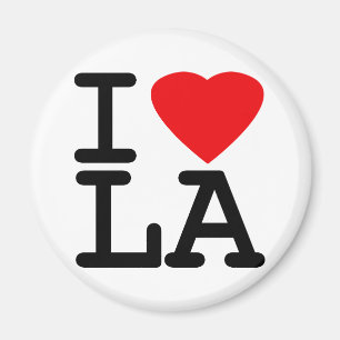 Imán Amo el LA del corazón