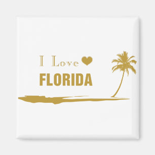 Imán Amo el oro de Florida