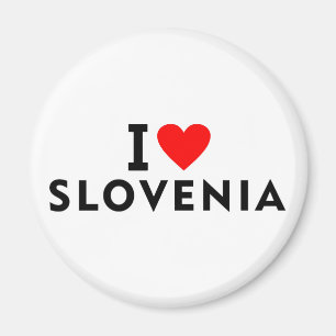 Imán Amo el país de Eslovenia como el turismo del viaj