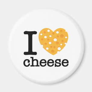 Imán Amo el queso