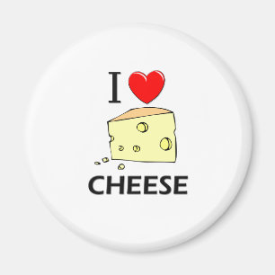 Imán Amo el queso
