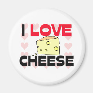 Imán Amo el queso