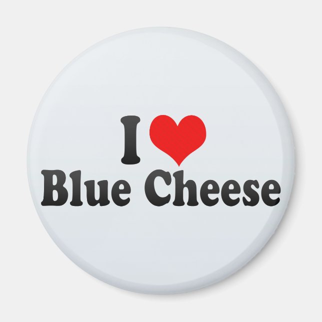 Imán Amo el Queso Azul (Frente)