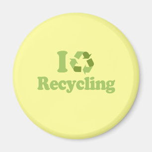 Imán Amo el reciclar