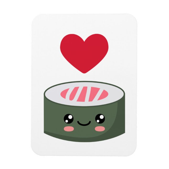 Imán Amo el sushi (Vertical)