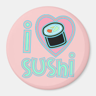 Imán Amo el sushi