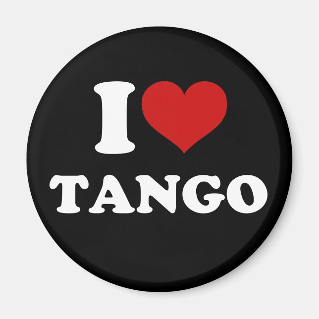 Imán Amo El Tango (Frente)