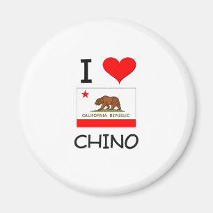 Imán Amo el TIPO DE TELA DE ALGODÓN California