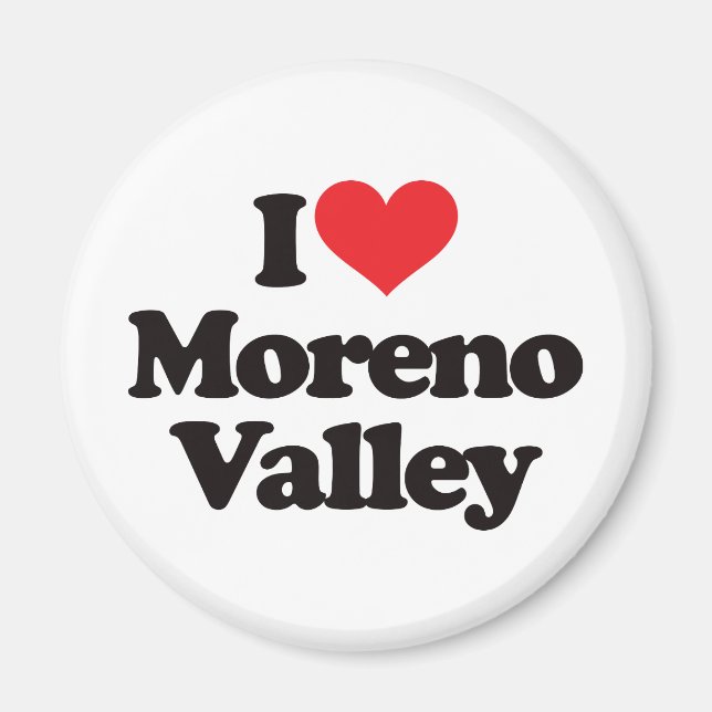 Imán Amo el Valle de Moreno (Frente)