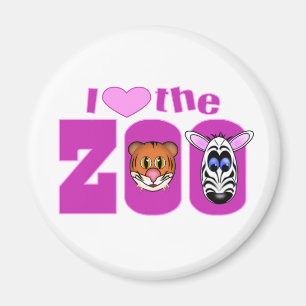 Imán Amo el Zoológico