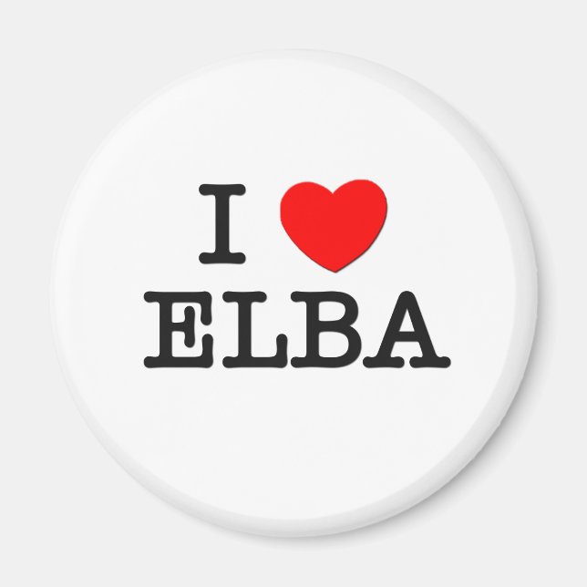Imán Amo Elba (Frente)
