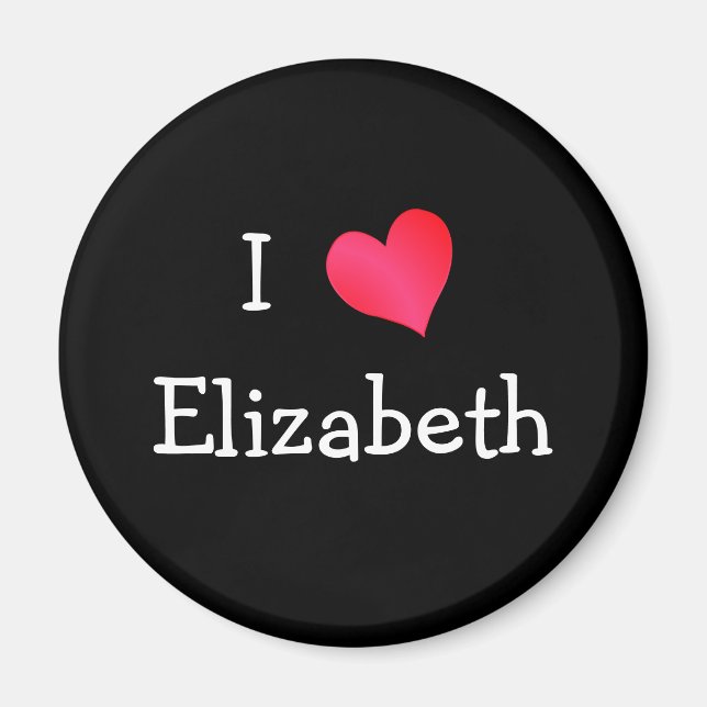 Imán Amo Elizabeth (Frente)
