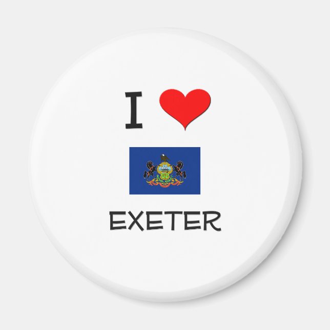 Imán Amo Exeter Pennsylvania (Frente)
