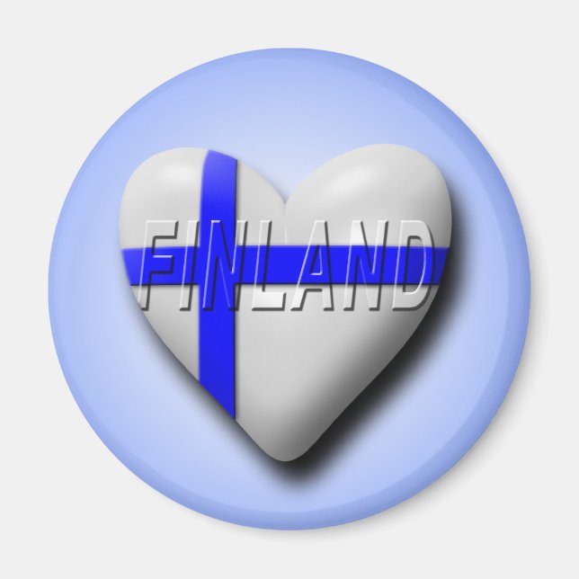 Imán Amo Finlandia (Frente)