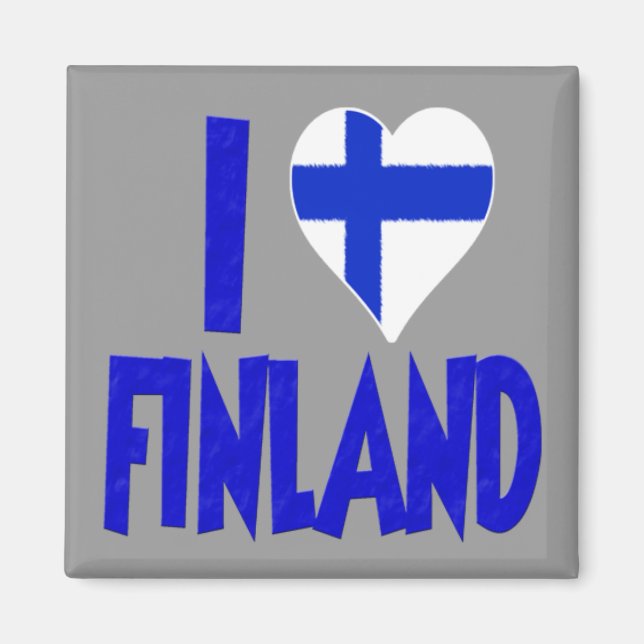 Imán Amo Finlandia (Frente)