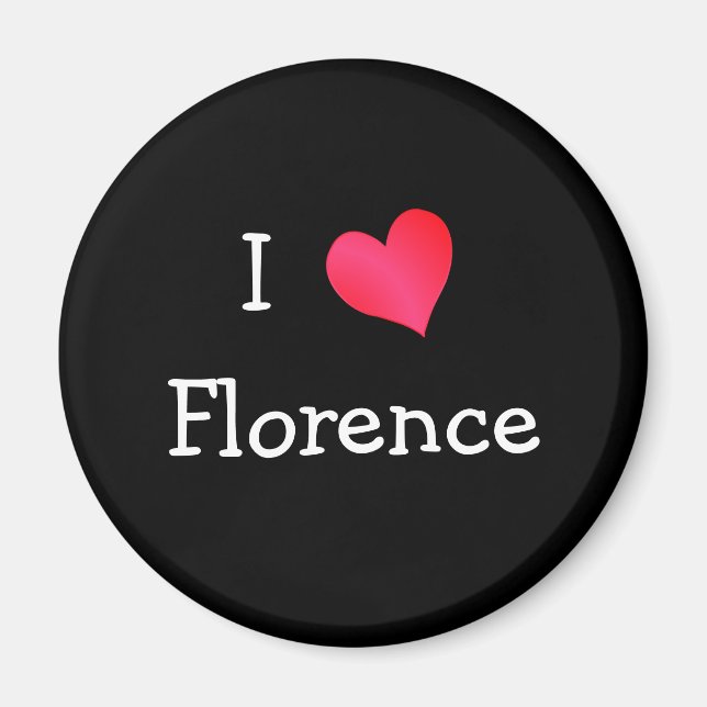 Imán Amo Florencia (Frente)