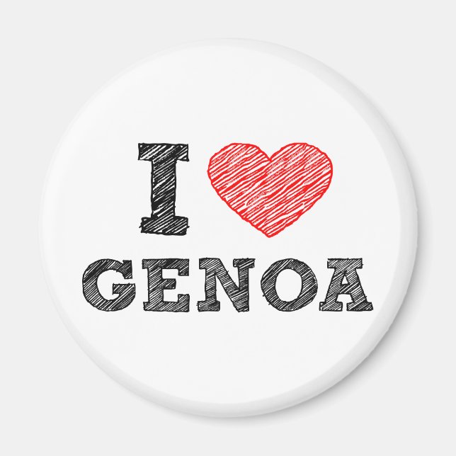Imán Amo Génova (Frente)