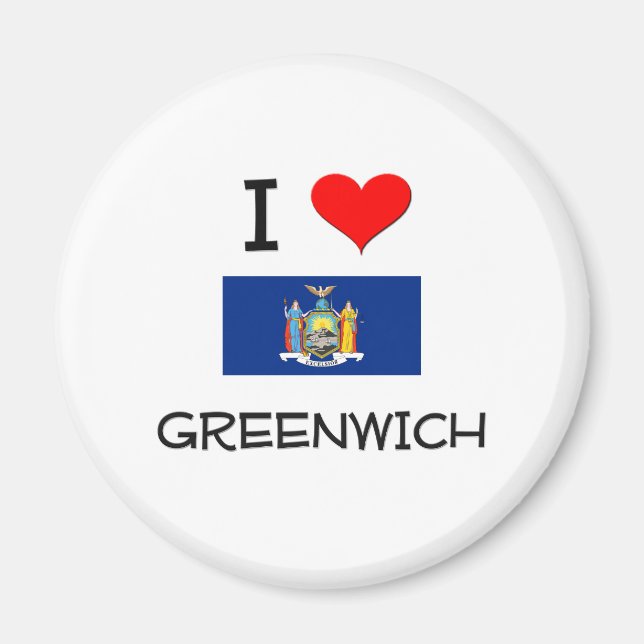 Imán Amo Greenwich New York (Frente)