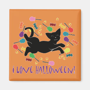 Imán ¡Amo Halloween!