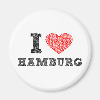 Imán Amo Hamburgo