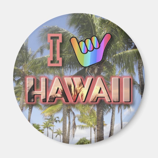 Imán Amo Hawaii (Frente)