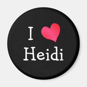 Imán Amo Heidi