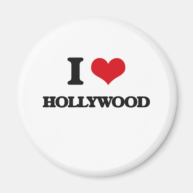 Imán Amo Hollywood (Frente)