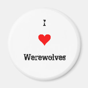 Imán Amo hombres lobos