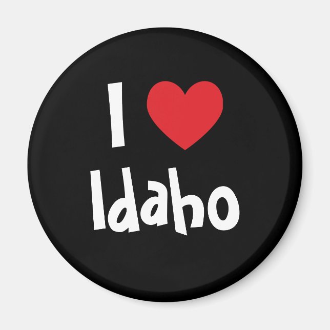 Imán Amo Idaho (Frente)