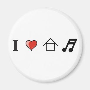 Imán Amo ir de discotecas del club de la música de la