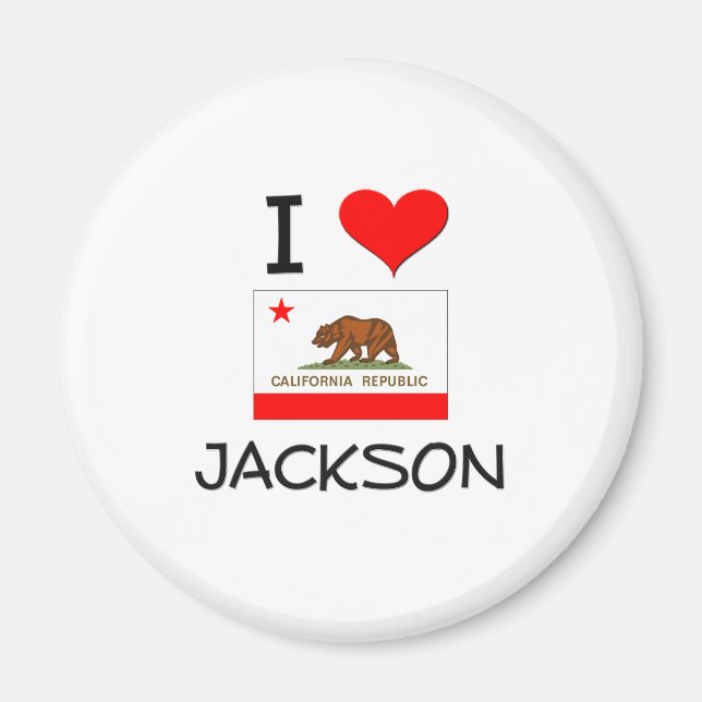 Imán Amo JACKSON California (Frente)