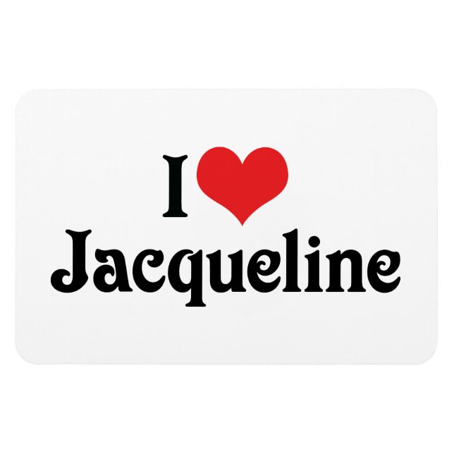 Imán Amo Jacqueline (Horizontal)