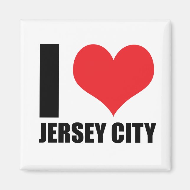 Imán Amo Jersey City (Frente)